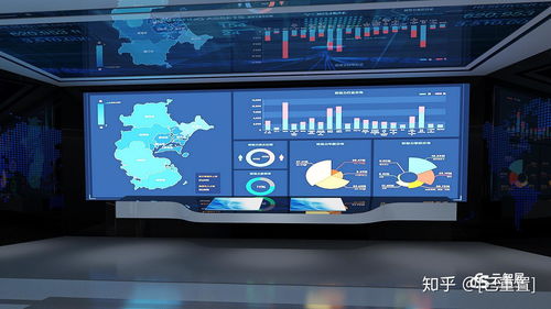 智能科技展厅设计案例分享 新华网溯源中国大数据展厅